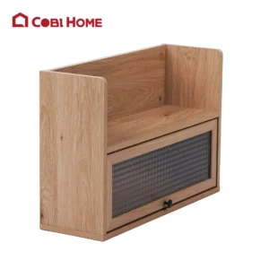 Kệ Mini Trang Trí Nookie UP 620x200 – Màu Gỗ Tự Nhiên – MDF _391398