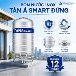 Bồn Inox TA Smart 3.000D ĐK1140