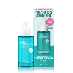 Tinh chất tràm trà thuần chay Beyond Angel Teatreeol 10% Trouble Ampoule 50ml