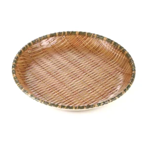 Dĩa mây tre Yangge đan tròn Size 25.4cm _378157 _13810 -10 -CZB