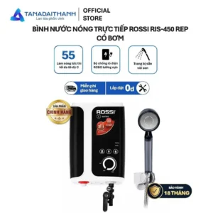 Bình nước nóng trực tiếp Rossi RIS-450 REP