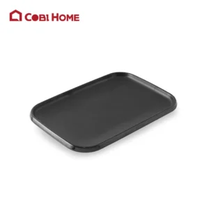 Dĩa Yangge đen chữ nhật bo cạnh _378114