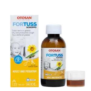 Siro Ho Thảo Dược Otosan Fortuss, Giảm Ho, Tiêu Đờm – Giảm Ho Khan & Ho Đờm – Chai 180g