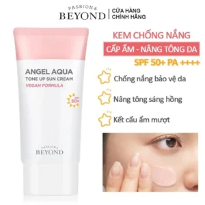 Kem chống nắng cấp ẩm nâng tone Thuần chay BEYOND Angel Aqua Tone-up Sun Cream 50ml (BEYOND ANGEL AQUA TONE UP SUN CREAM)