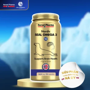Thực Phẩm Bảo Vệ Sức Khỏe Nordic Seal Omega 3 S2 - lọ 60 viên