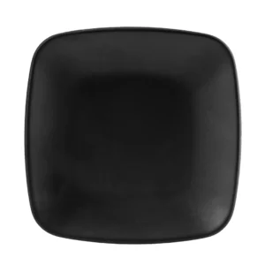 Dĩa Mela đen nhám vuông thấp _378482
