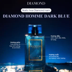 Nước Hoa Nam - Diamond Homme - 45ml (Dark Blue)