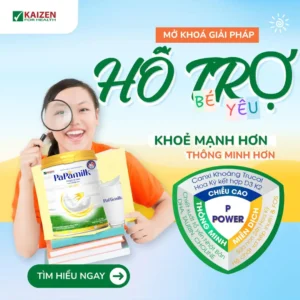 Sữa non tổ yến Papamilk Height & Gain giúp tăng cân tăng chiều cao cho Trẻ từ 1-19 tuổi - Lon 830G