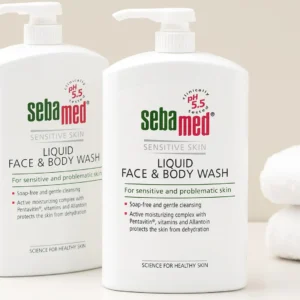 Sữa rửa mặt & tắm toàn thân cho da nhạy cảm Sebamed pH5.5 (300ml)