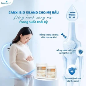 Thực phẩm bảo vệ sức khỏe Bio Island Milk Calcium Bone Care 150 viên