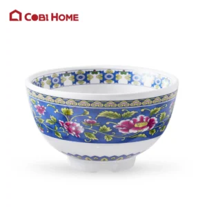 Chén họa tiết xanh hoa tím _378138