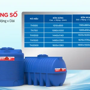 Bồn nhựa Đại Thành THM 1.000N
