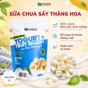 Combo 2 Sữa chua sấy thăng hoa nguyên vị 18g