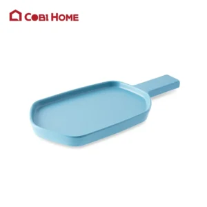 Dĩa Yangge xanh trang trí hình khay có tay cầm _378118