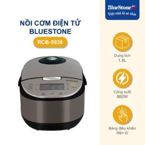 Nồi Cơm Điện Tử BlueStone RCB-5938 1.8 Lít 860W