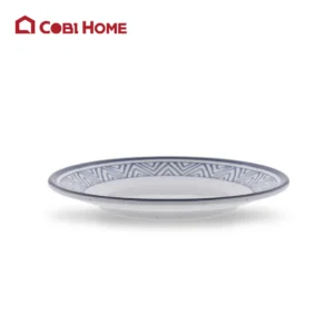 Dĩa Yangge xanh có vân hình tròn Size 20cm _378086 _2308 -LXT