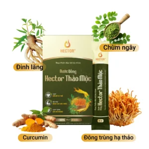 Thực phẩm bảo vệ sức khỏe Nước uống Hector Thảo mộc (15 túi)