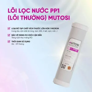 Lõi lọc số 3 PP1 micron 10"