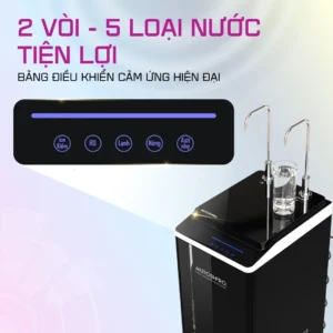 Máy Lọc Nước Nóng Lạnh Nguội Ion Kiềm Hydrogen Mutosi Pro MP-99PRO