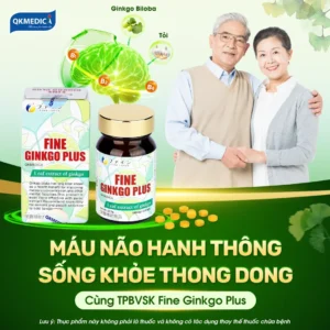 Thực phẩm bảo vệ sức khỏe Fine Ginkgo Plus (hộp 150 viên)