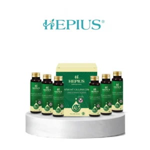 HEPIUS Sâm Mỹ CK Linh Chi (Hộp 6 chai)