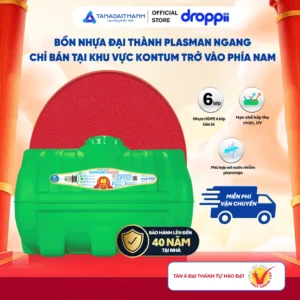 Bồn nhựa Đại Thành Plasman 1.000N-xanh (Chỉ bán tại miền Nam)