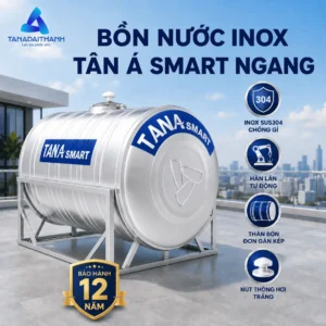 Bồn Inox TA Smart 1.500N ĐK1140 cổ to